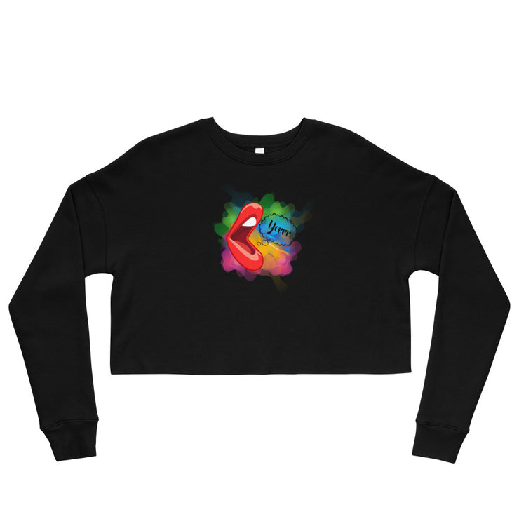 Hood Theory NYC (Yerrr-Rb) Crop Sweatshirt