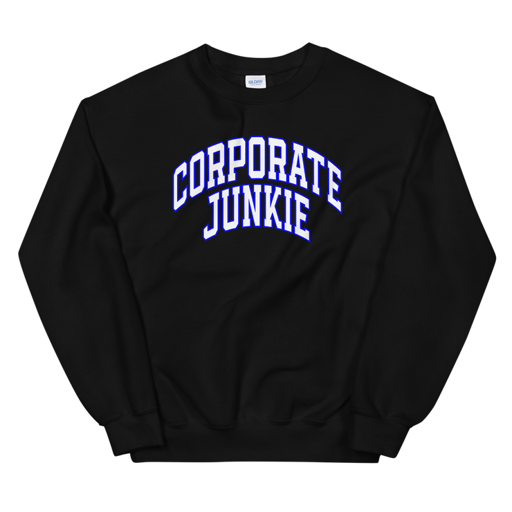 Hood Theory Memes (Corporate Junkie-Blu, Whi, Whi L) Unisex Crew Neck Sweatshirt