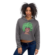 Hood Theory x James Caimen (YAF) Women's Crop Hoodie