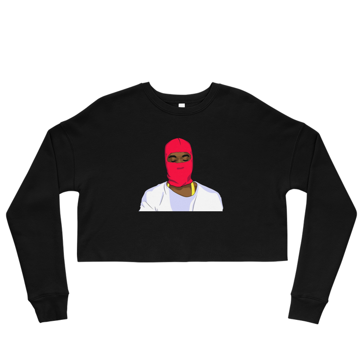 Hood Theory Hip Hop (YE) Women's Crop Sweatshirt