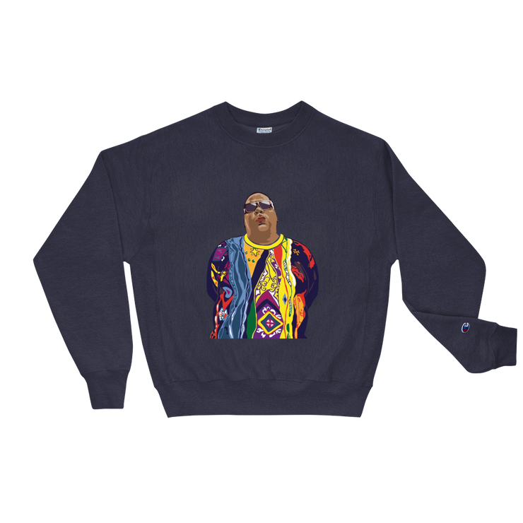 Hood Theory Hip Hop (BIGGIE) Men's Champion Sweatshirt