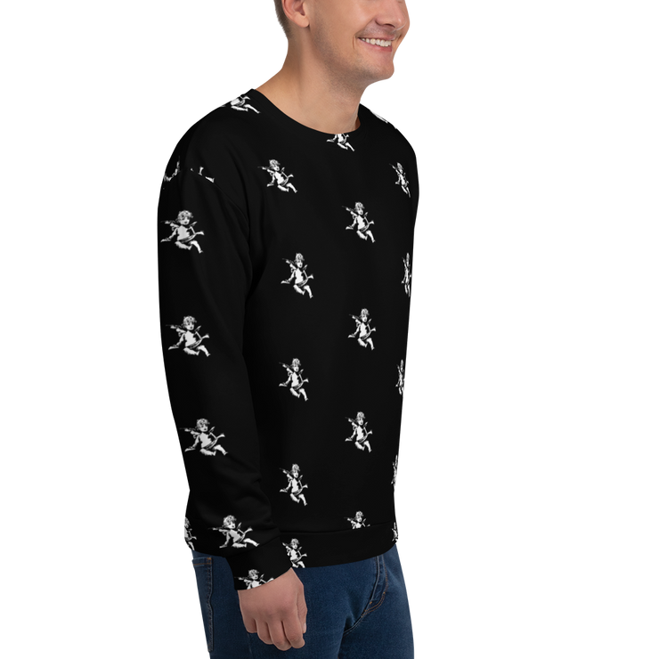 Hood Theory x James Caimen (C) Unisex Crew Neck Sweatshirt