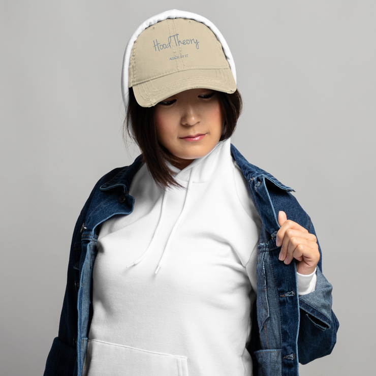 Hood Theory (GEL) Women's Distressed Dad Hat