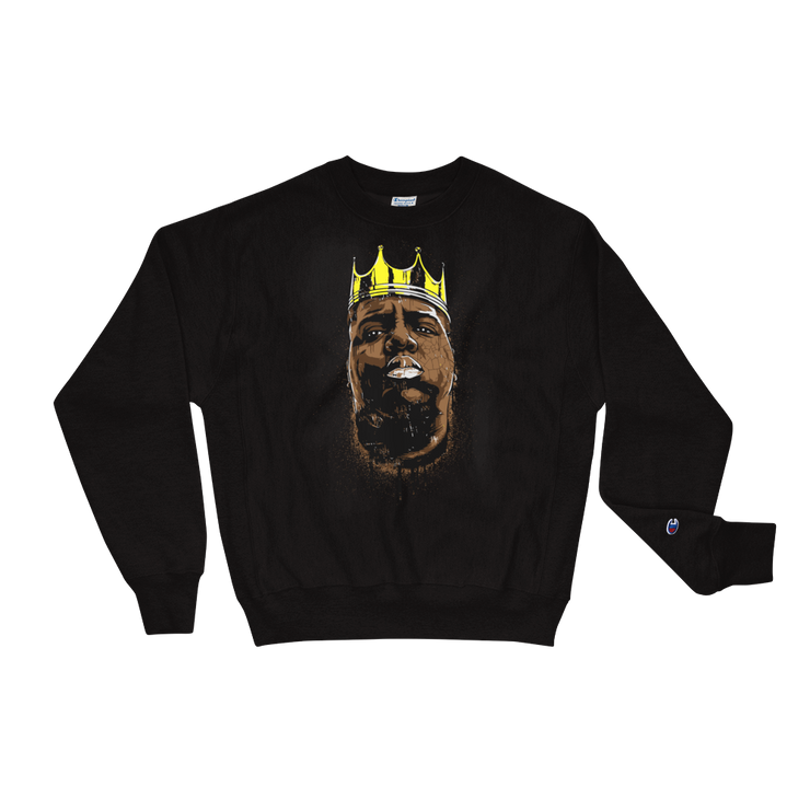 Hood Theory Hip Hop (B.I.G) Men's Champion Sweatshirt