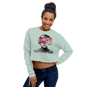 Hood Theory x James Caimen (RF) Women's Crop Sweatshirt