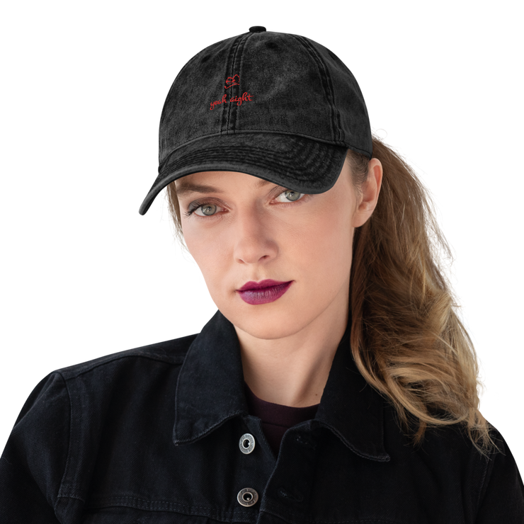 yeah aight (RNB) Women's Vintage Cotton Twill Cap