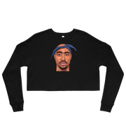 Hood Theory Hip Hop (PAC) Women's Crop Sweatshirt