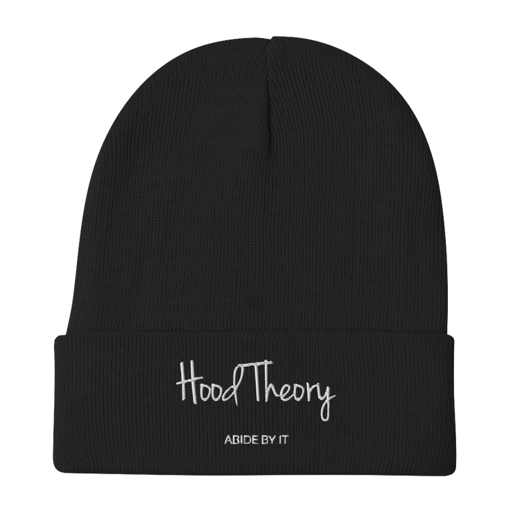 Hood Theory (WEL) Men's Embroidered Beanie