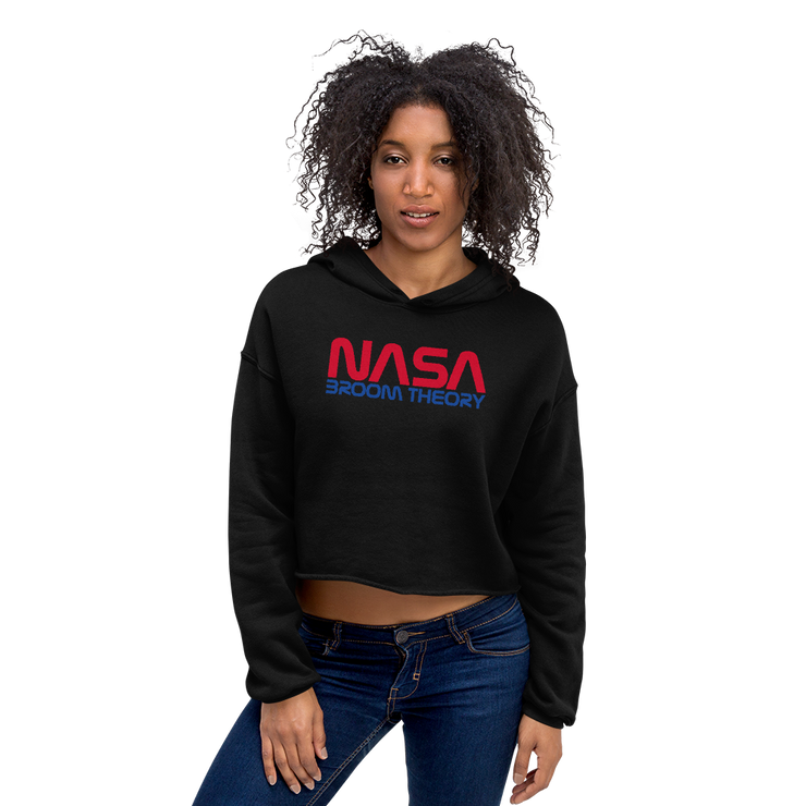 Hood Theory Memes (N.B.T) Women's Crop Hoodie