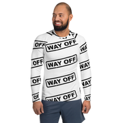 Hood Theory Memes (WAY OFF-Black) All-Over Print Men's Rash Guard