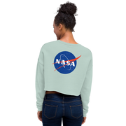 Hood Theory Memes (N.B.T) Women's Crop Sweatshirt