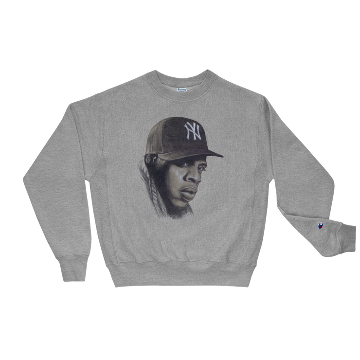 Hood Theory Hip Hop (JAY-Z) Men's Champion Sweatshirt