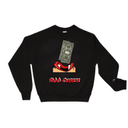 Hood Theory x James Caimen ($100 CHEESE) Men's Champion Sweatshirt