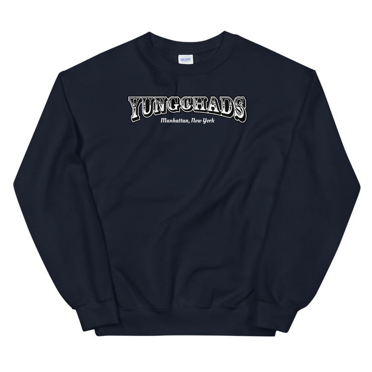 Hood Theory Memes (YUNGCHADS-PBL) Unisex Crew Neck Sweatshirt