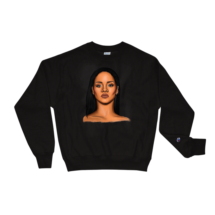 Hood Theory Hip Hop (RIHANNA) Men's Champion Sweatshirt