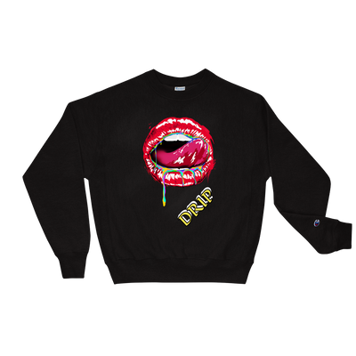 Hood Theory x James Caimen (DRIP) Men's Champion Sweatshirt