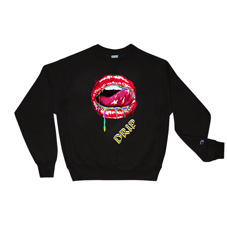 Hood Theory x James Caimen (DRIP) Men's Champion Sweatshirt