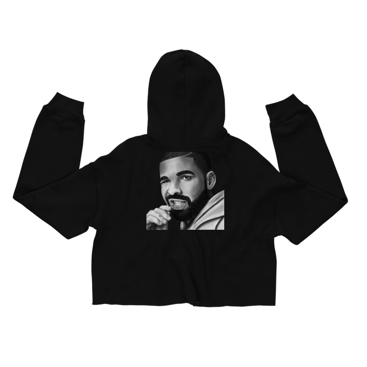 Hood Theory Hip Hop (DRAKE) Women's Crop Hoodie