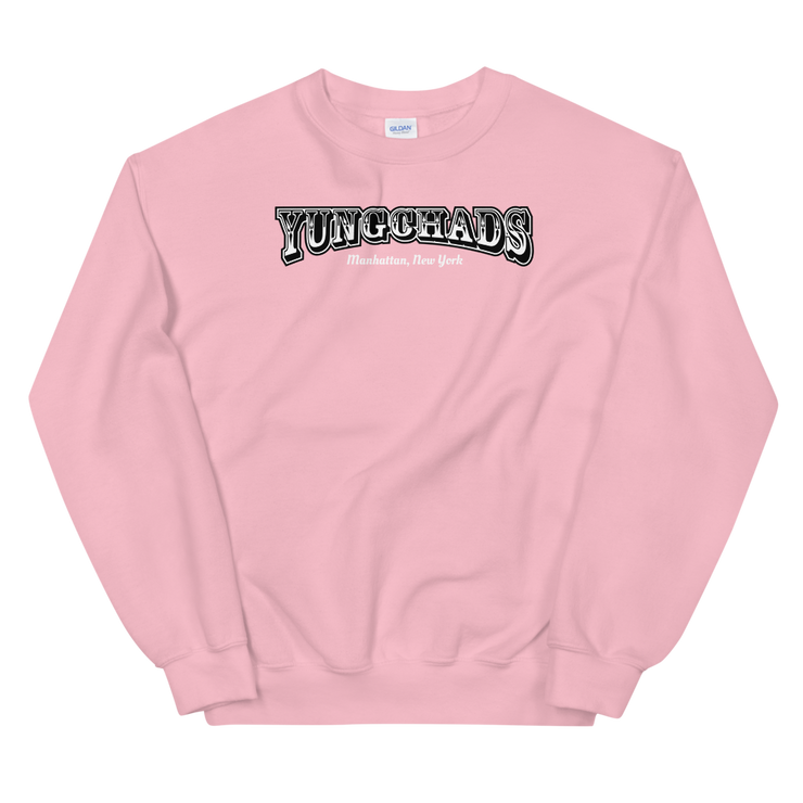 Hood Theory Memes (YUNGCHADS-PBL) Unisex Crew Neck Sweatshirt