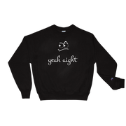 yeah aight (WNB) Men's Champion Sweatshirt