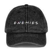 ENEMIES (WEL) Unisex Vintage Cotton Twill Cap