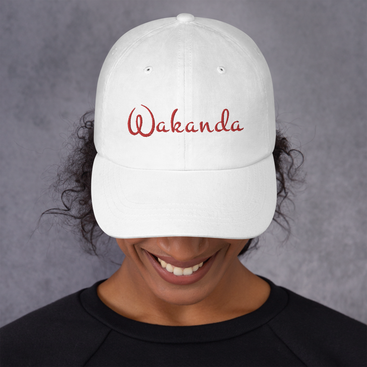 Hood Theory Memes (Wakanda-Red) Unisex Classic Dad Hat