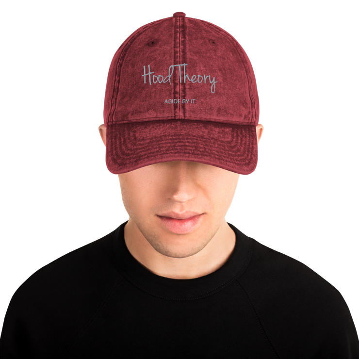 Hood Theory (GEL) Men's Vintage Cotton Twill Cap