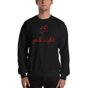 yeah aight (RNB) Unisex Crew Neck Sweatshirt