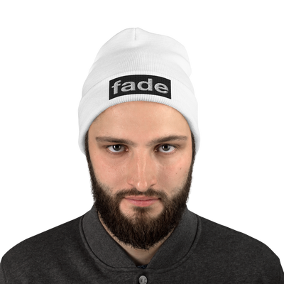 fade (BWBEL) Men's Embroidered Beanie