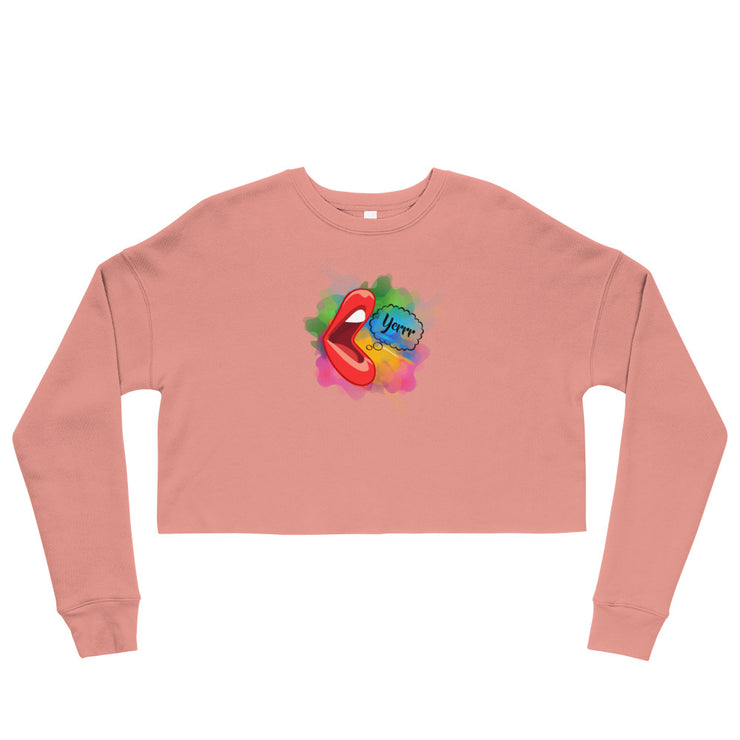 Hood Theory NYC (Yerrr-Rb) Crop Sweatshirt