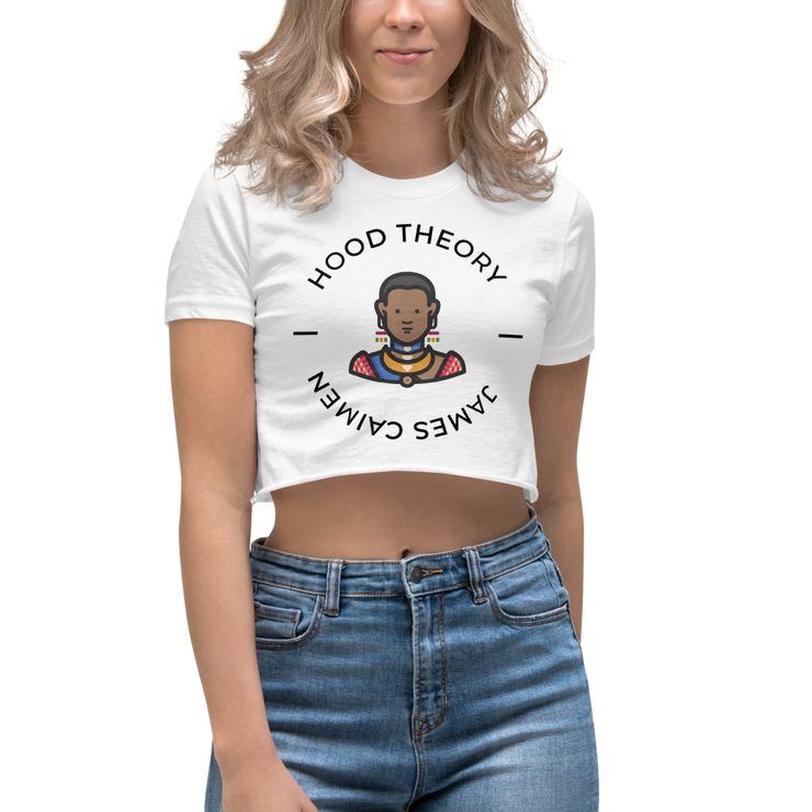 Hood Theory x James Caimen (W) Women's Cropped T-shirt