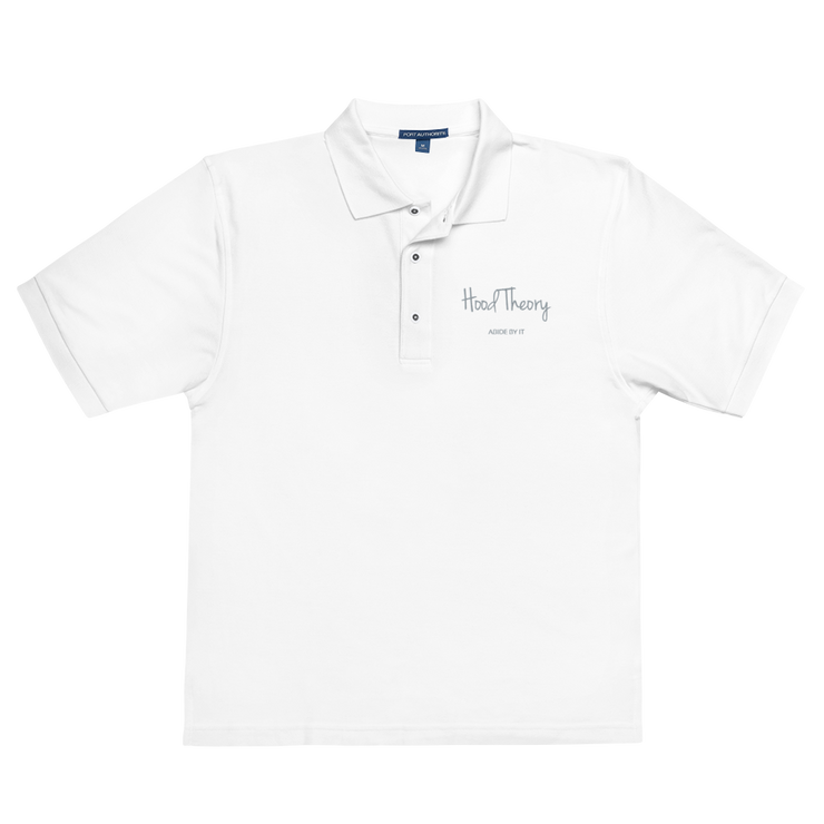 Hood Theory (GEL) Men's Premium Polo