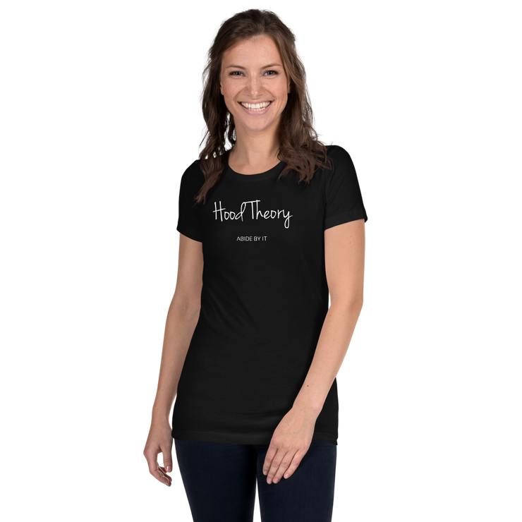 Hood Theory (WNB) Women’s Slim Fit T-Shirt