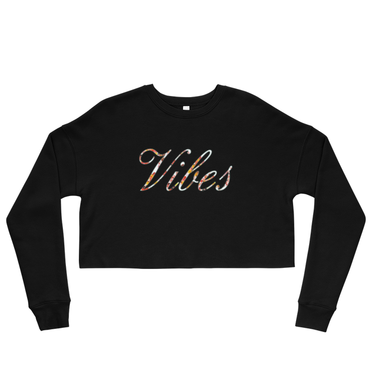 Hood Theory x James Caimen (Vibes) Women's Crop Sweatshirt