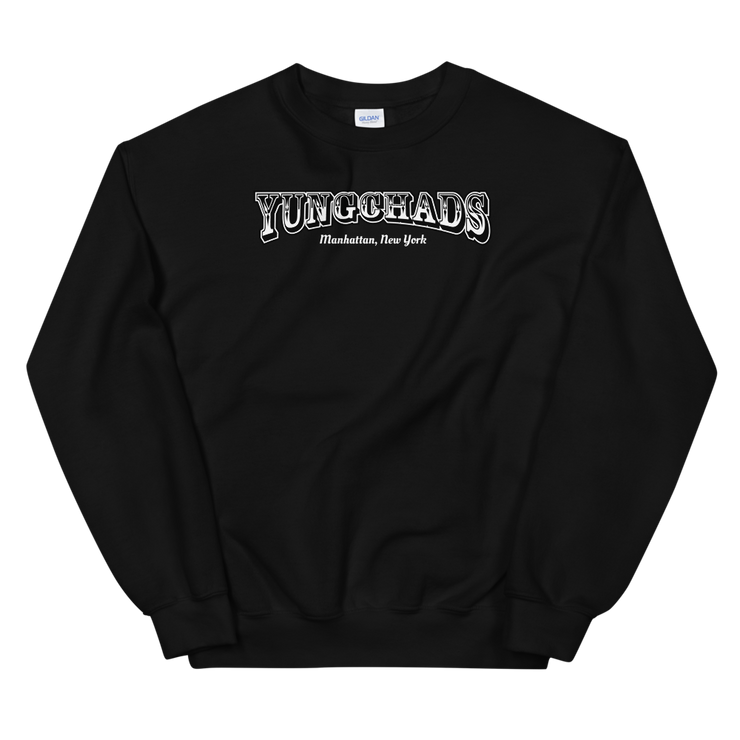 Hood Theory Memes (YUNGCHADS-PBL) Unisex Crew Neck Sweatshirt