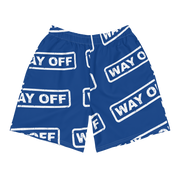 Hood Theory Memes (WAY OFF-White) All-Over Print Men's Athletic Long Shorts