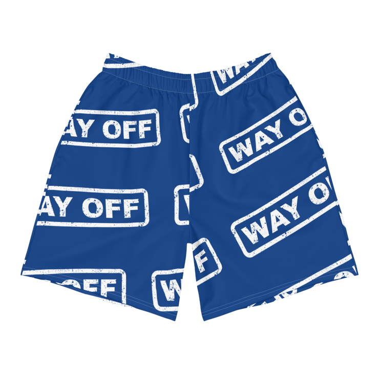 Hood Theory Memes (WAY OFF-White) All-Over Print Men's Athletic Long Shorts