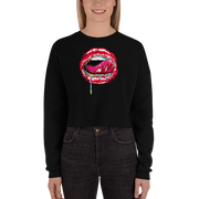 Hood Theory x James Caimen (TD) Women's Crop Sweatshirt