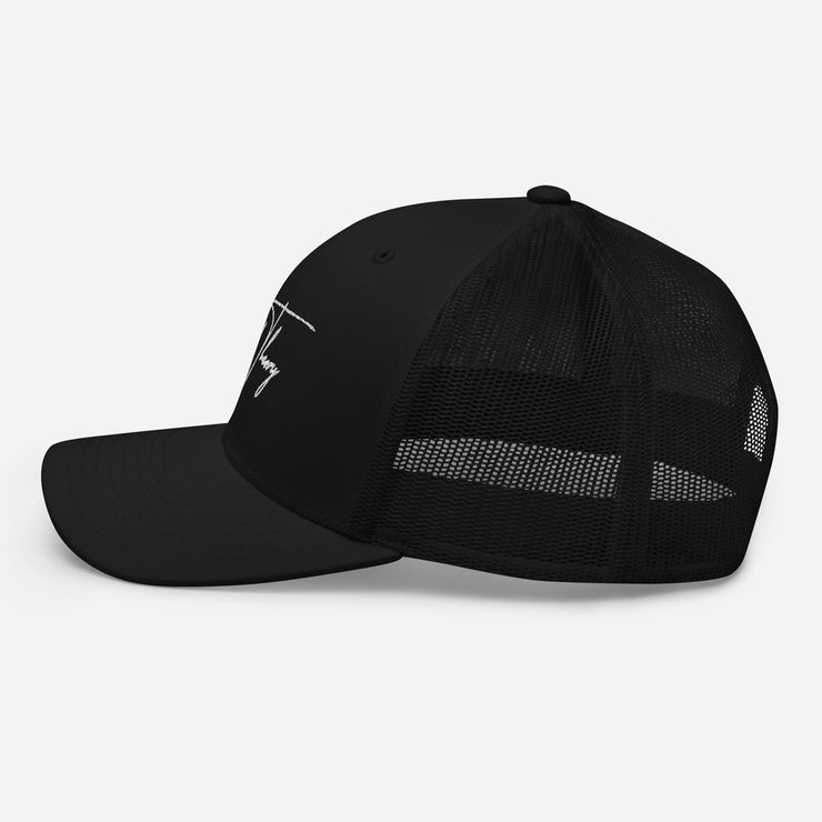 Hood Theory (NWL_B) Unisex Retro Trucker Hat