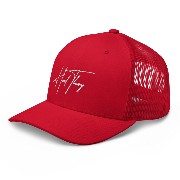 Hood Theory (NWL_R) Unisex Retro Trucker Hat