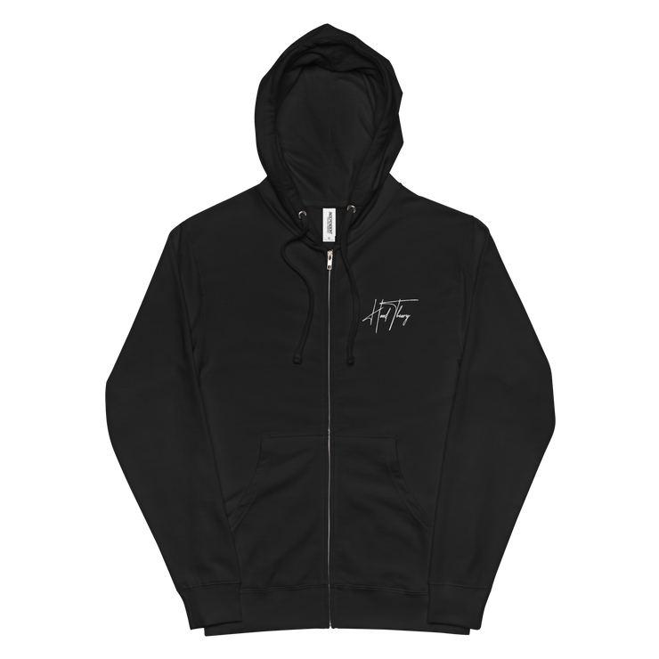 Hood Theory (NWL X OWL) Unisex Fleece Zip Up Hoodie