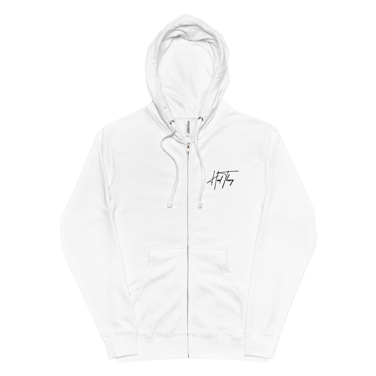 Hood Theory (NWL X OWL) Unisex Fleece Zip Up Hoodie